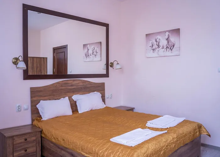 в центъра на град